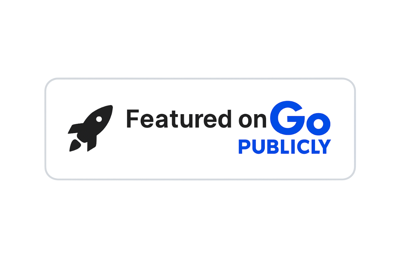 Featured on Go Publicly